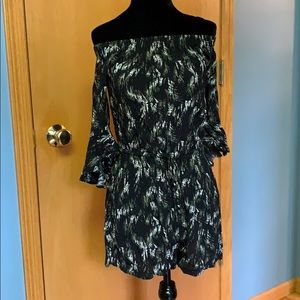 Express Off the Shoulder Romper